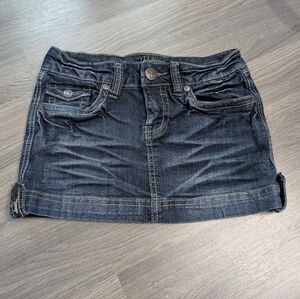 Denim Mini Skirt